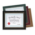 Certificate Holder - Leatherette Frame